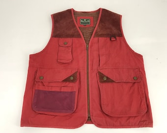 Vintage Pisa Alto Vest Jacket Pockets Zipper Style Inspired Designer Sleeveless Unisex Wear Sportswear Workwear