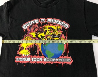 Gun N Roses Chinese Democracy World Tour 2002-2003 Tee T