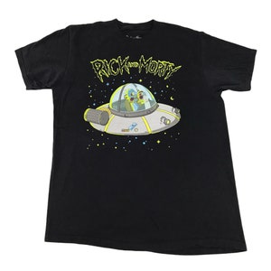 Rick and Morty American Adult Animated Science Fiction Sitcom Movie Tee T-shirt Printed Unisex Wear Streetwear Fits Size L Y764J