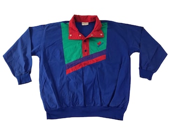 90s vintage 変形ジャケット　ネパール製 古着 90s CHASE 「Budweiser」 バドワイザー 企業 刺しゅう