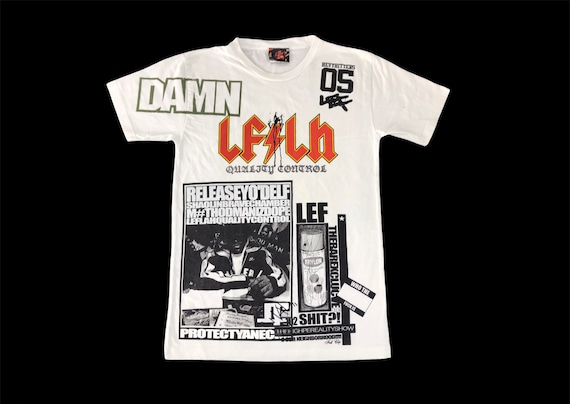 Streetwear Leflah Graphic Supply Quality Control Punk Rap Logo Tee 