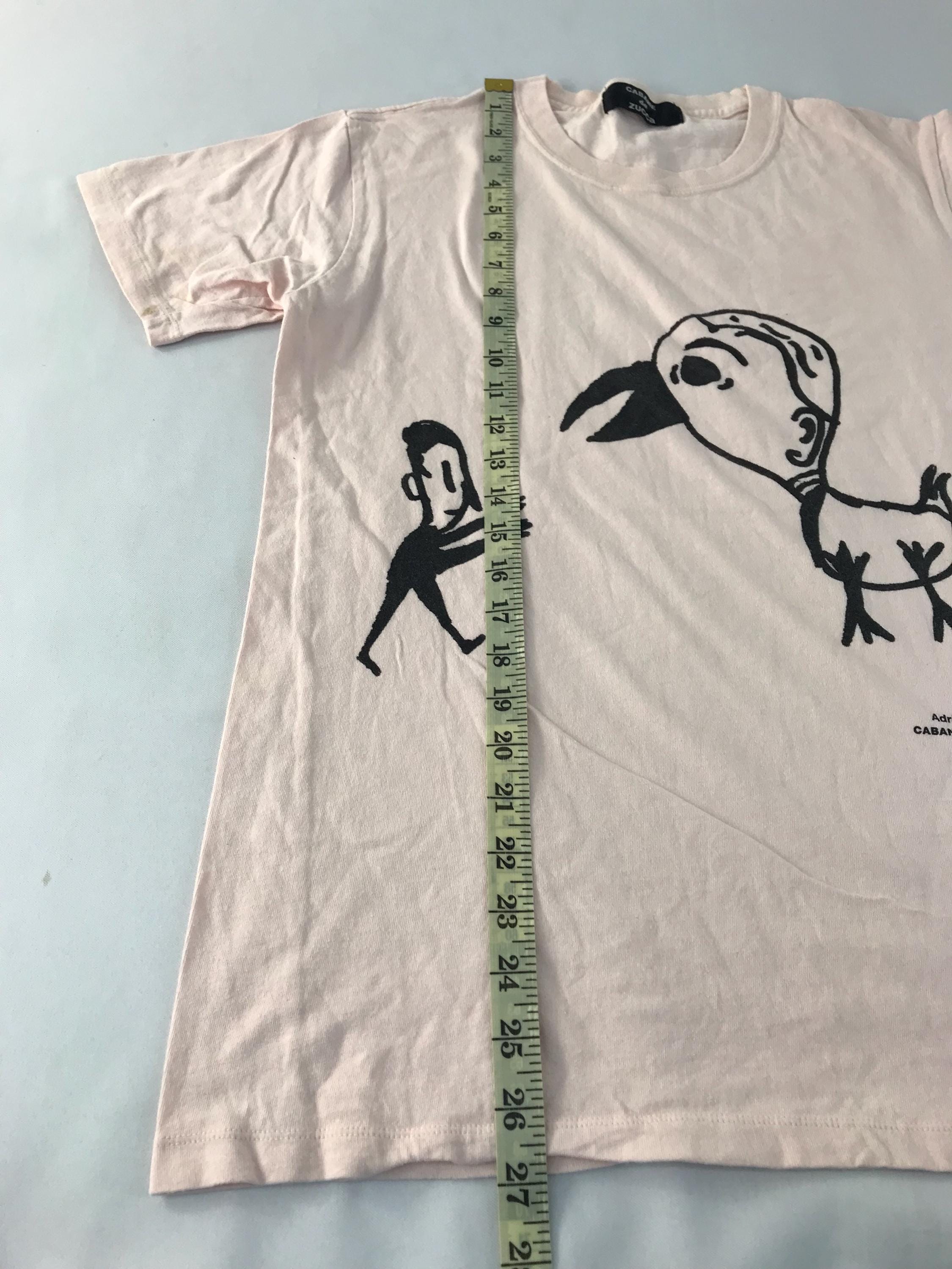 ヴィンテージ Cabane De Zucca x Adrien Genty Bird ビッグロゴ 
