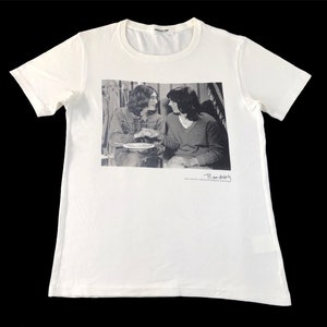 Monkey Time United Arrows John Lennon Mick Jagger Randolph Photo Box Logo Tee T-shirt z nadrukiem Streetwear Pasuje do rozmiaru S YA047j
