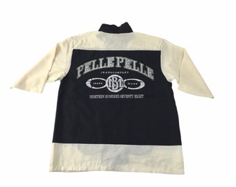 Vintage Marc Buchanan Pelle Pelle Jeans Company 1978 BM chaqueta diseño estilo inspirado diseñador streetwear se adapta al tamaño XL C363