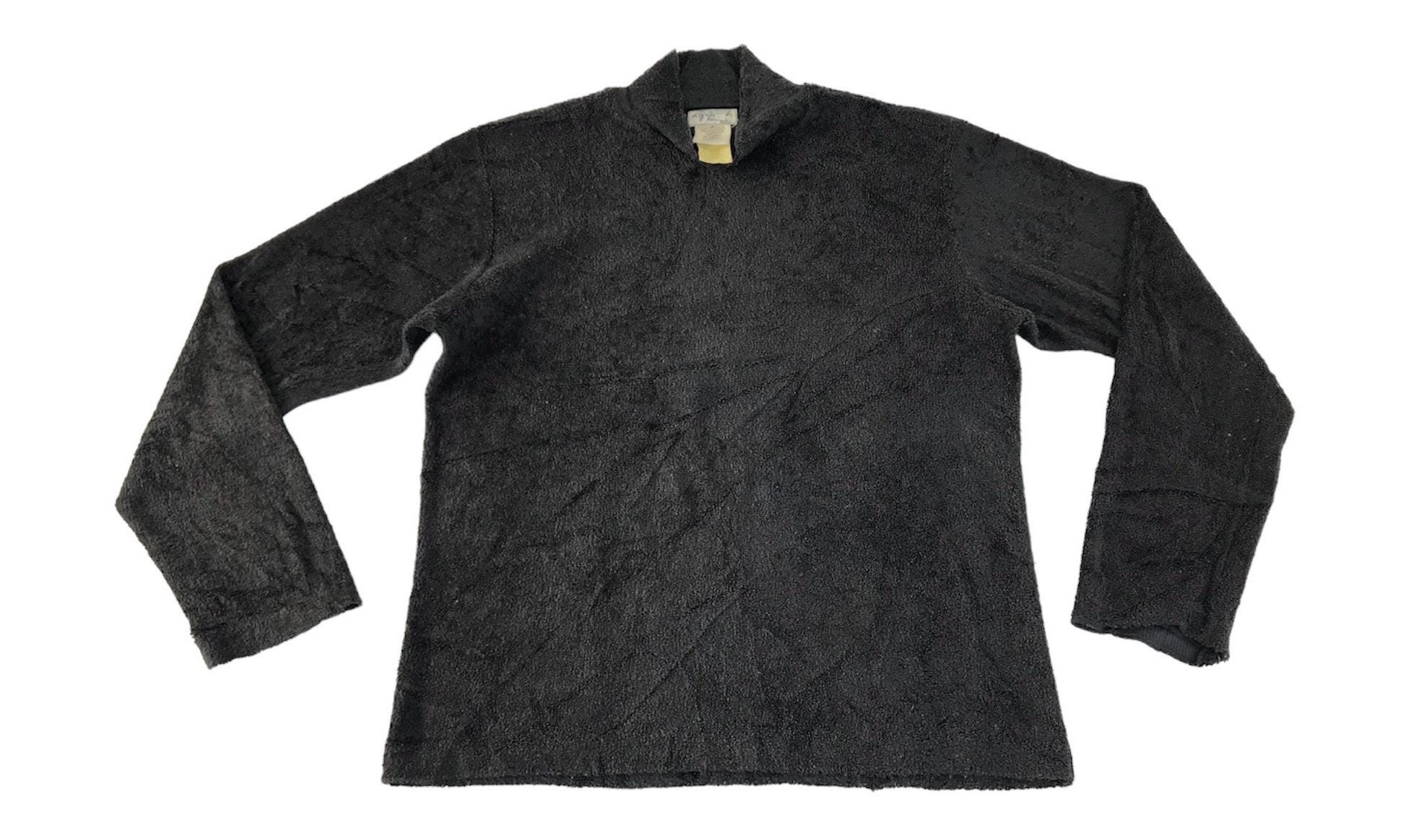 Agnes b Black Turtleneck Sweater フランス製 Agnès b. Eddy