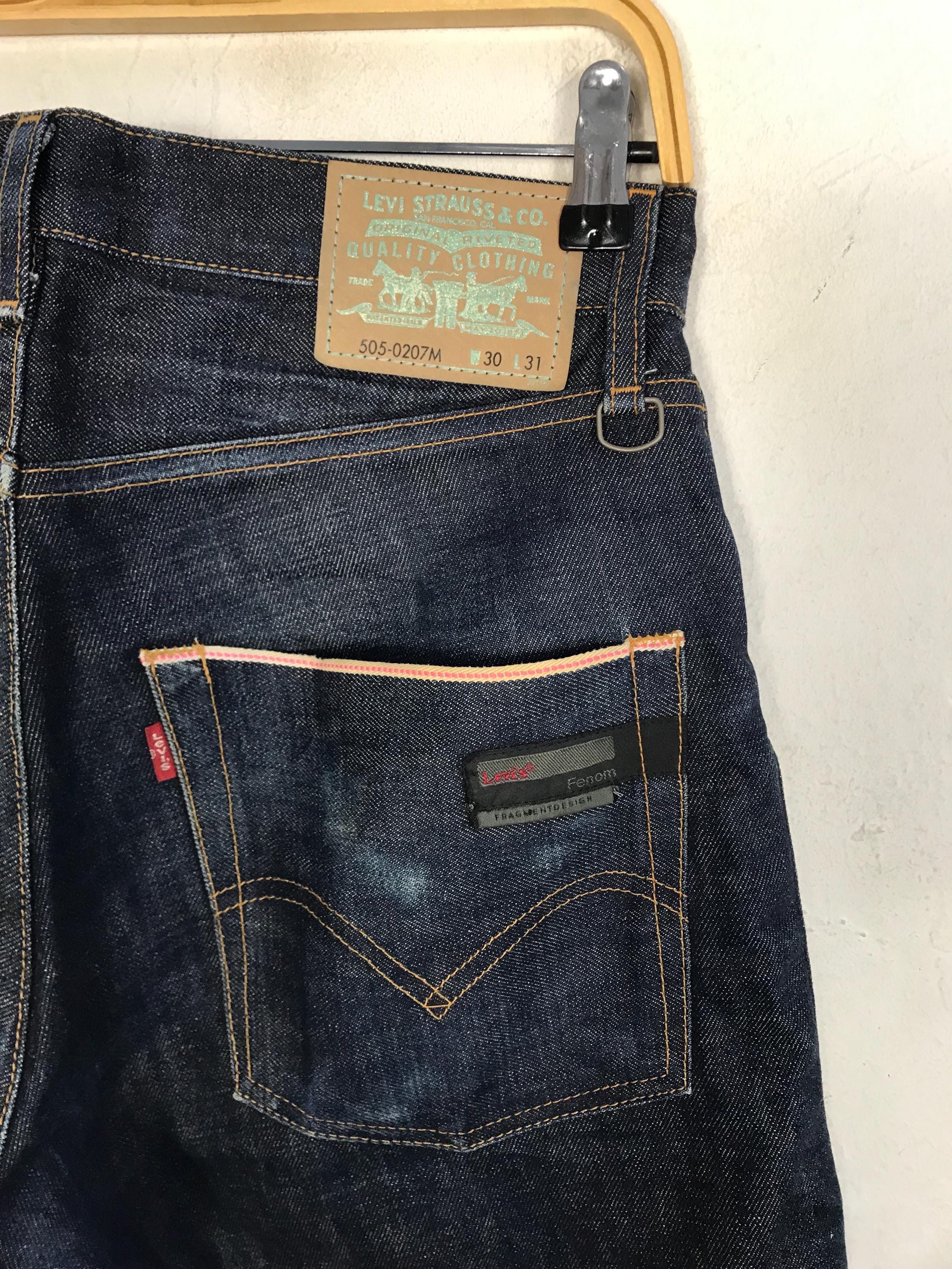 A719●Levi's Fenom 新品FM505-0051 Turquoise Package デニム32
