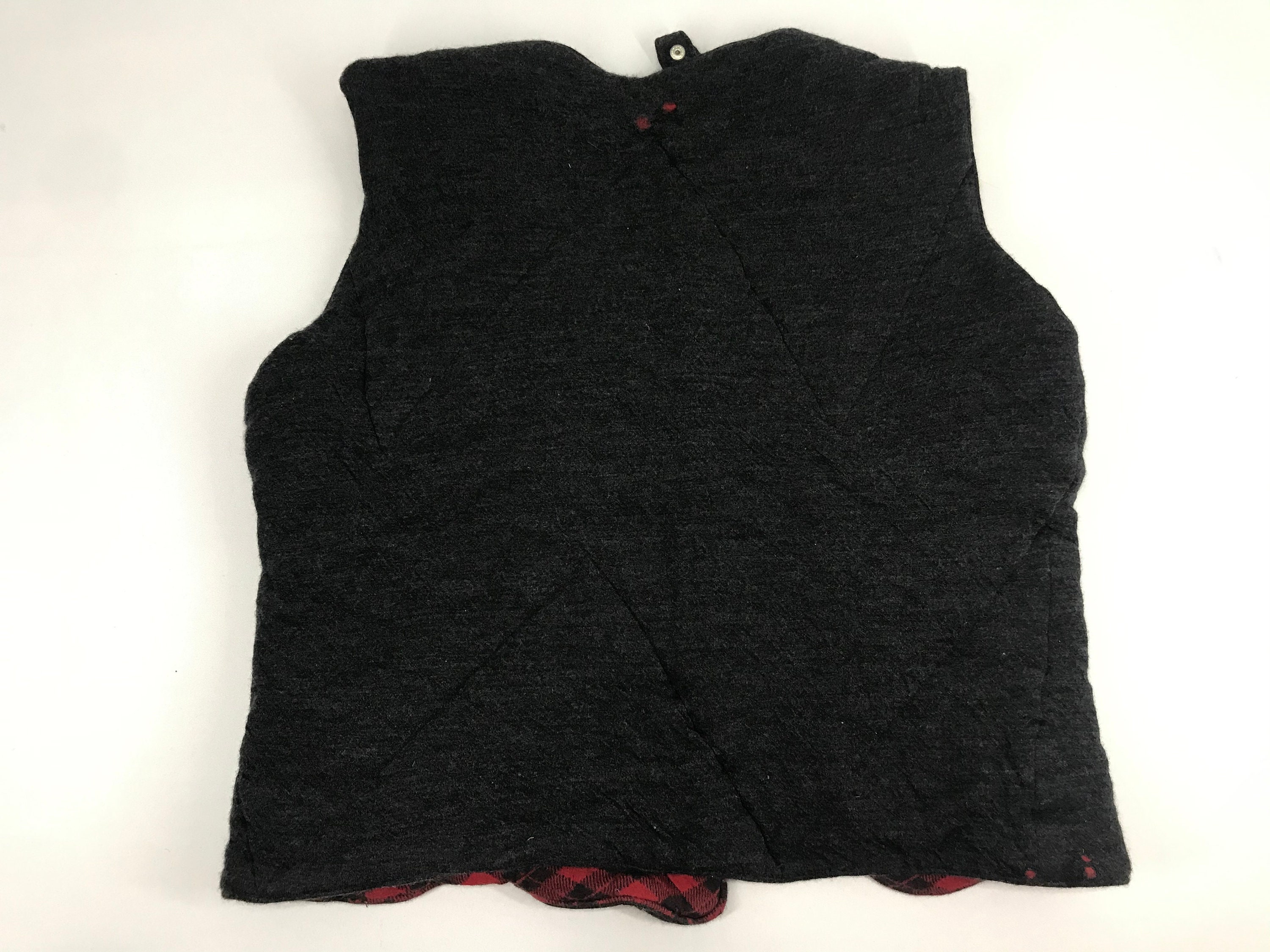 Vintage 90s Y's Yohji Yamamoto Aspesi Vest Inner Plaid Check