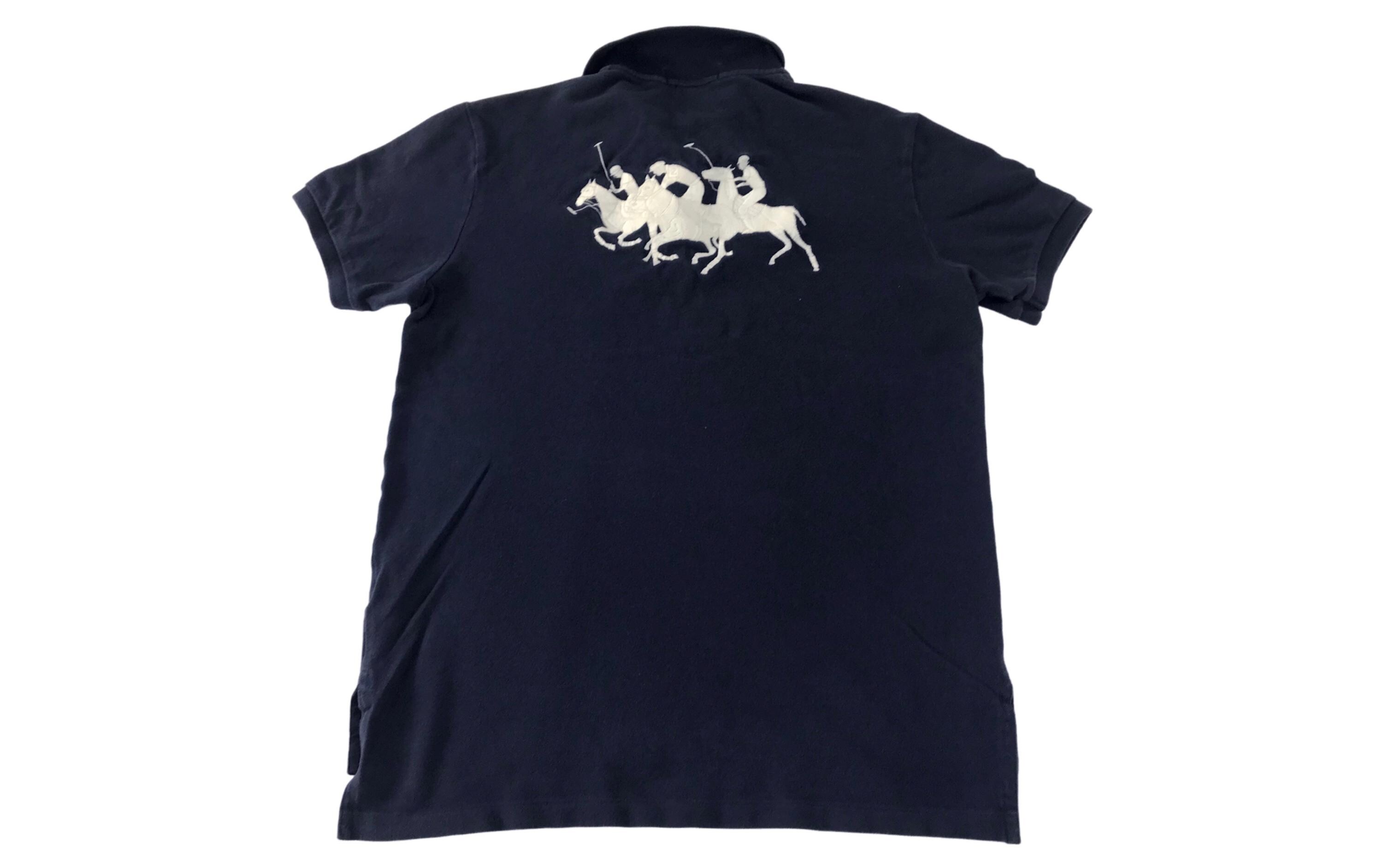 Vintage Polo by Ralph Lauren Embroidery Logo Polo Tee T-shirt Inspired ...