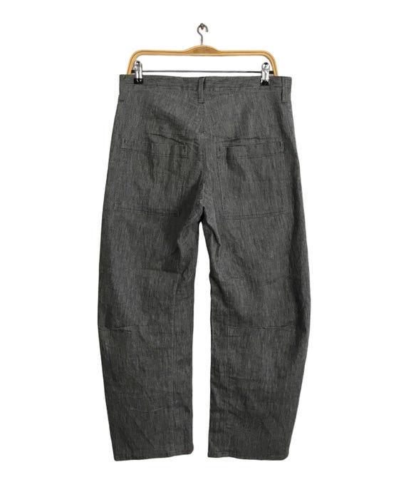 WIDE LEG PLEATED PANTS(XS Black): Vintage 1.1｜THE SHOP YOHJI YAMAMOTO vintage yohji yamamoto wide slacks