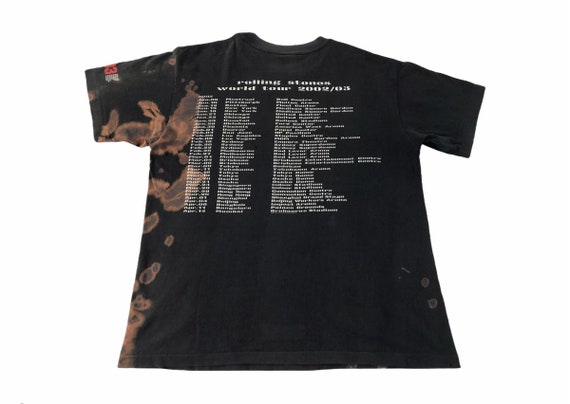 Vintage Style the Rolling Stone English Rock Band World Tour 2002