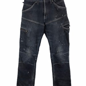 Vintage Field Core Denim Tactical Hiking Cargo Pant Fits Size 30 31 32 Inspired Designer Streetwear Brand Unisex Wear i818