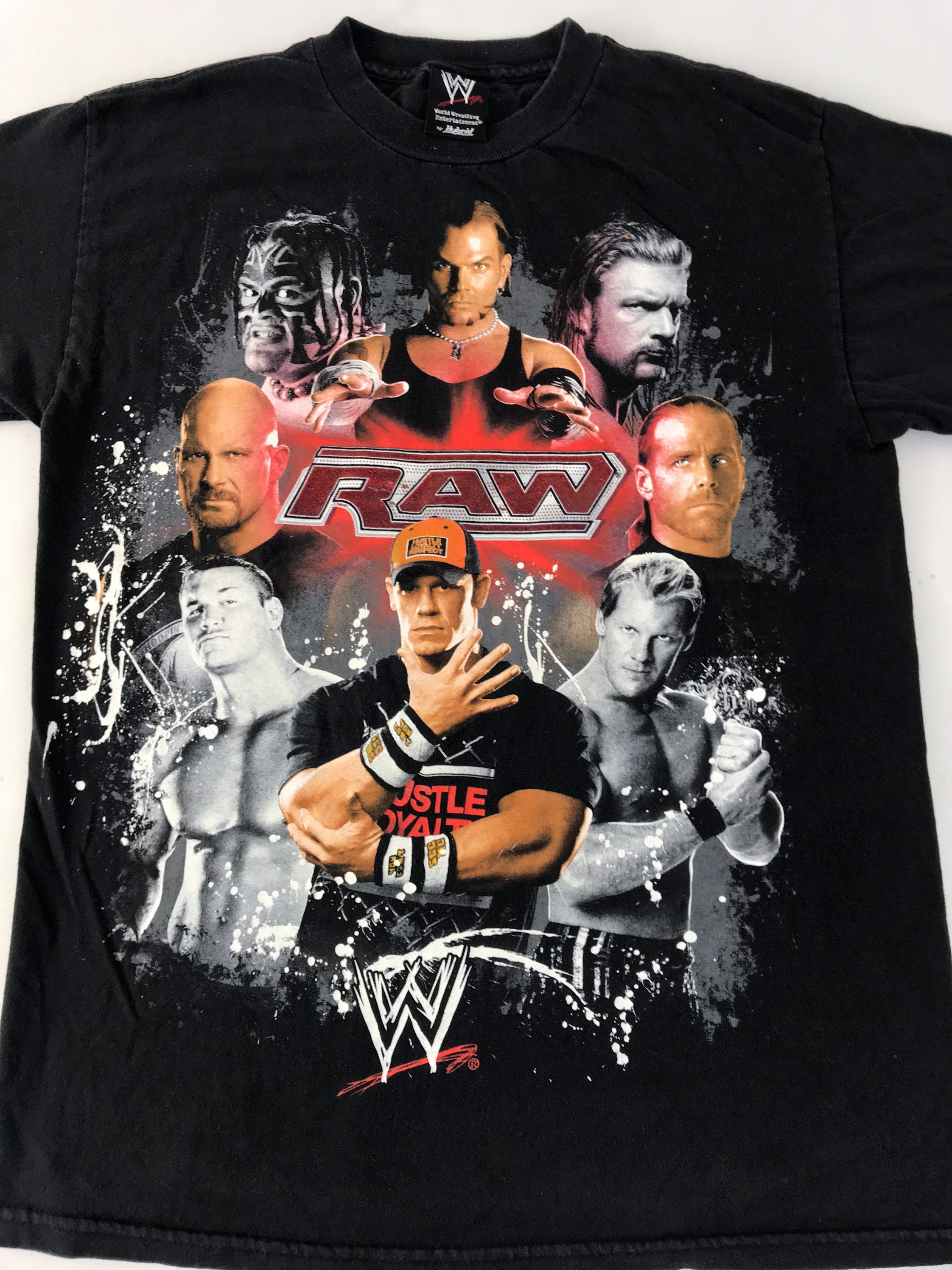ヴィンテージ WWE Raw フラッグシップ プロレス ビッグプリント