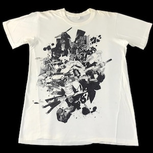 Vintage 90er Jahre Y2k Evangelion Japanischer Anime Manga Serie futuristische Grafik Charaktere T-Shirt Cartoon Film Streetwear passend Größe S YA960j