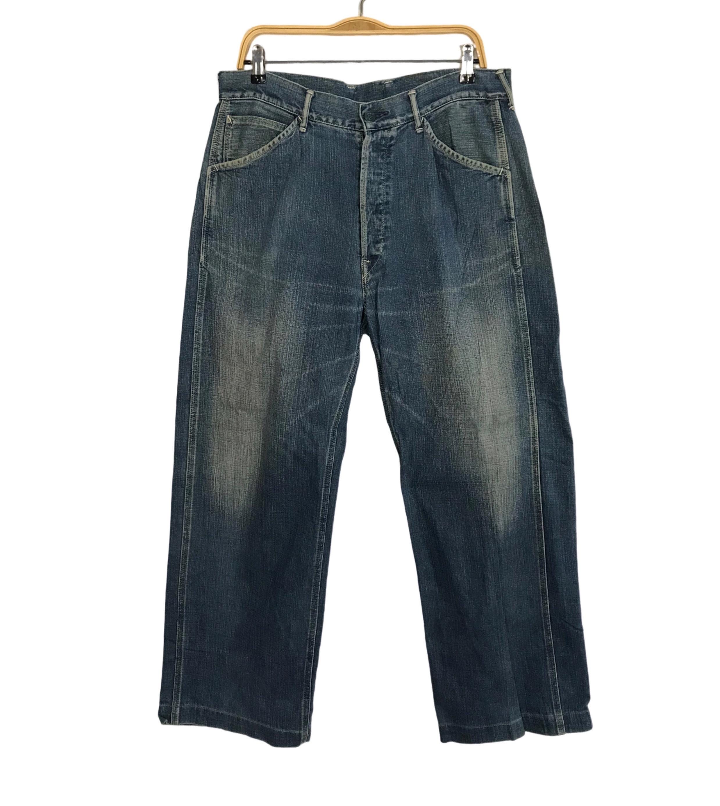 ジーンズ デニム 45R STUDIO DENIM 90年代ビンテージ LINE⁄インディゴ 