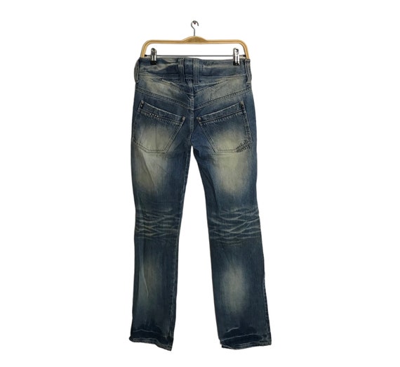 Vintage Japanese Brand Cook Jeans Straight Cut High Rise Denim
