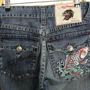Vintage True Religion Joey Big T Usa Flaps Pocket Design