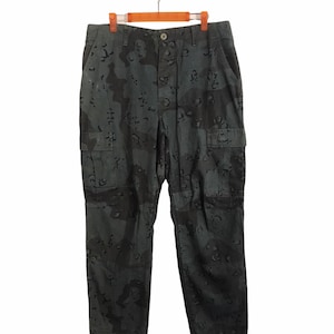 Pantaloni militari mimetici vintage americani tattici cargo da combattimento design multitasche misura taglia 35 designer ispirato streetwear marchio unisex abbigliamento C343j