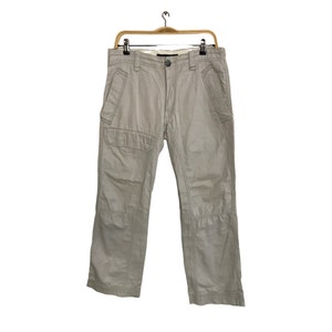 Spodnie Vintage French Connection Fcuk taktyczne do wędrówek na świeżym powietrzu marki pasują do rozmiaru 28 do 31 regulowane unisex noszą YA524j