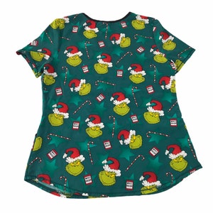 Vintage Style Dr. Seuss Who Cartoon Comedy Medizinisches Peeling-Shirt V-Ausschnitt über bedrucktes T-Shirt Unisex Wear Streetwear passt Größe M K1091
