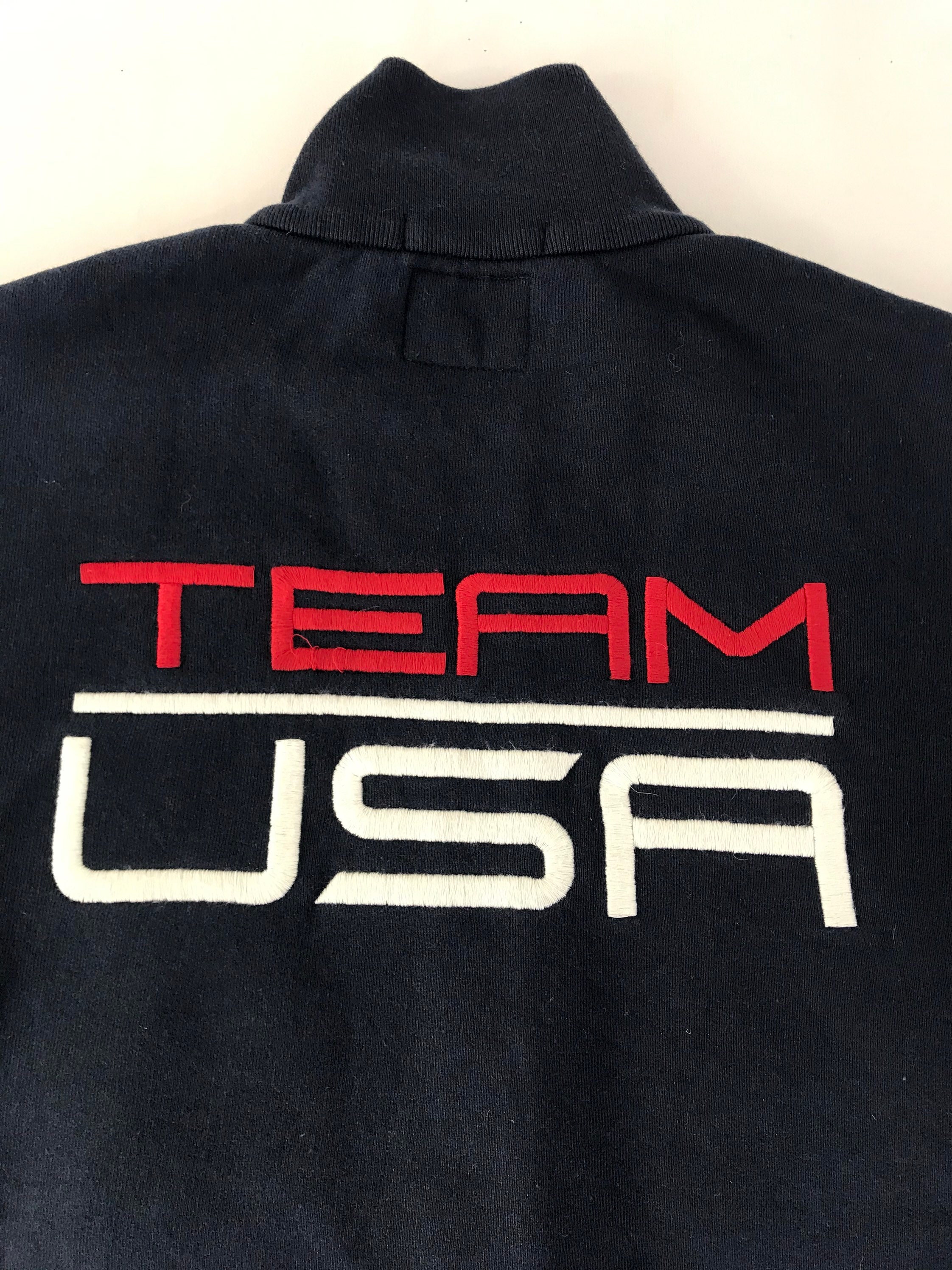 Polo Ralph Lauren Official Outfitter Olympic Team Usa Lycra Jacket Wool Design Full Zip Style Inspired Designer Streetwear Fits Size M R223 Etsy UK