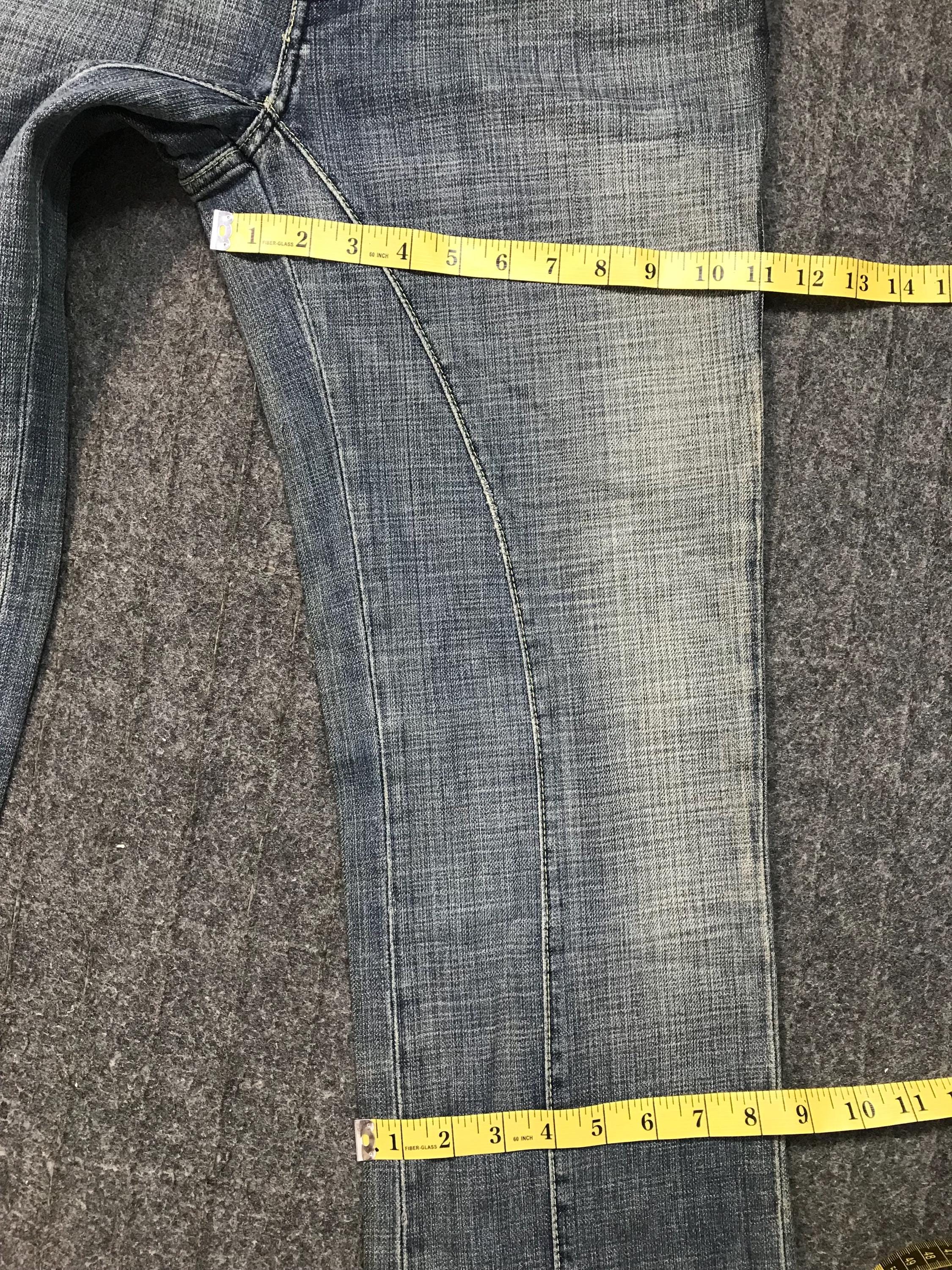 Vintage 90s Antik Denim Straight Cut Indigo Denim Jeans Buttonfly