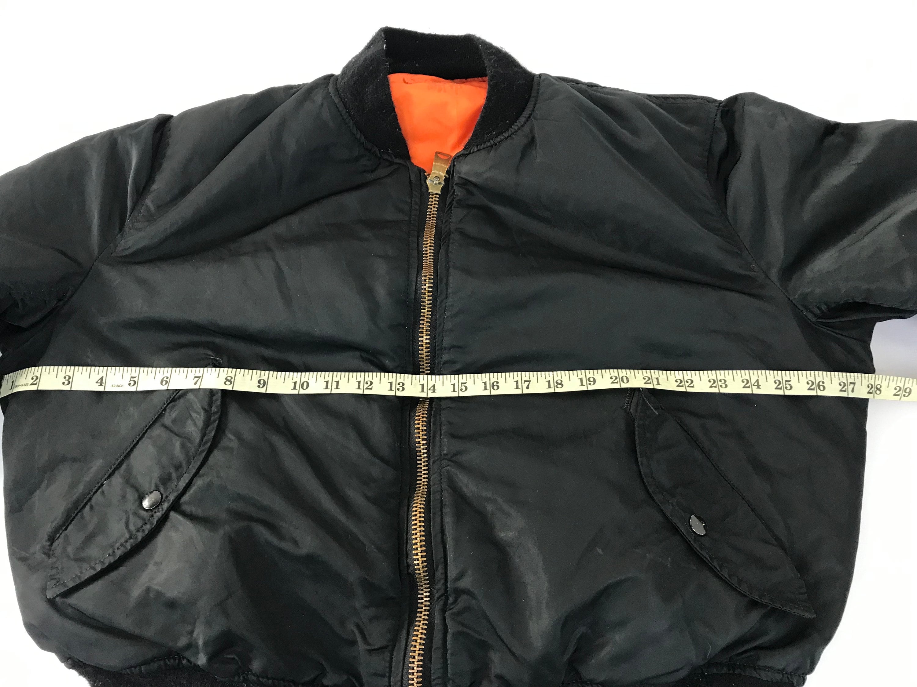 Vintage 80s 90s Usaf Flyer Military Bomber Jacket USA Type MA1