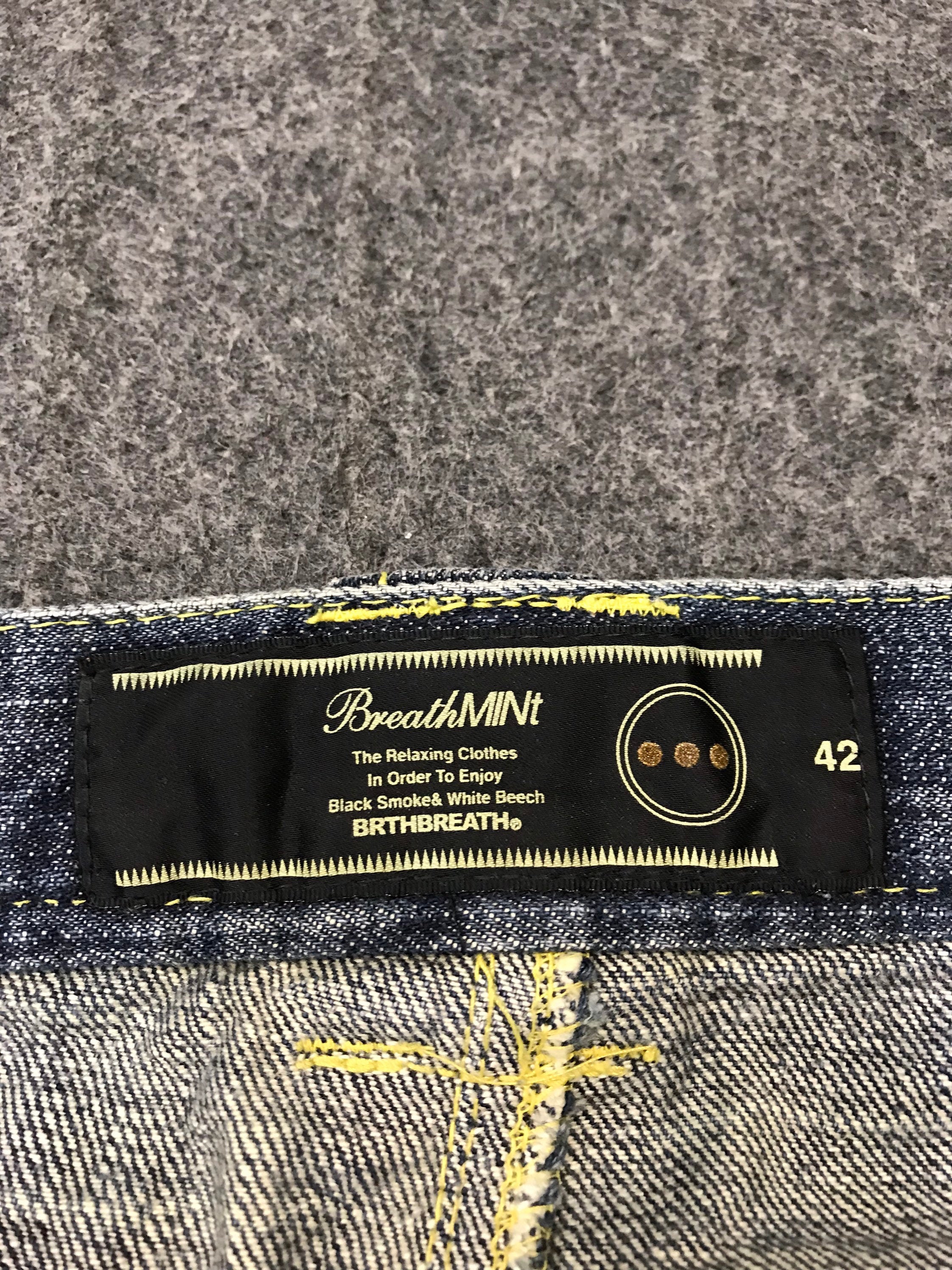 Vintage Japanese Brand Breath Mint BRTHBREATH Denim Jeans