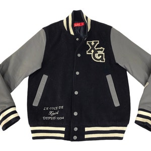 Vintage 90s Varsity Jacket Ixi:z Right Staff Japanese Fashion