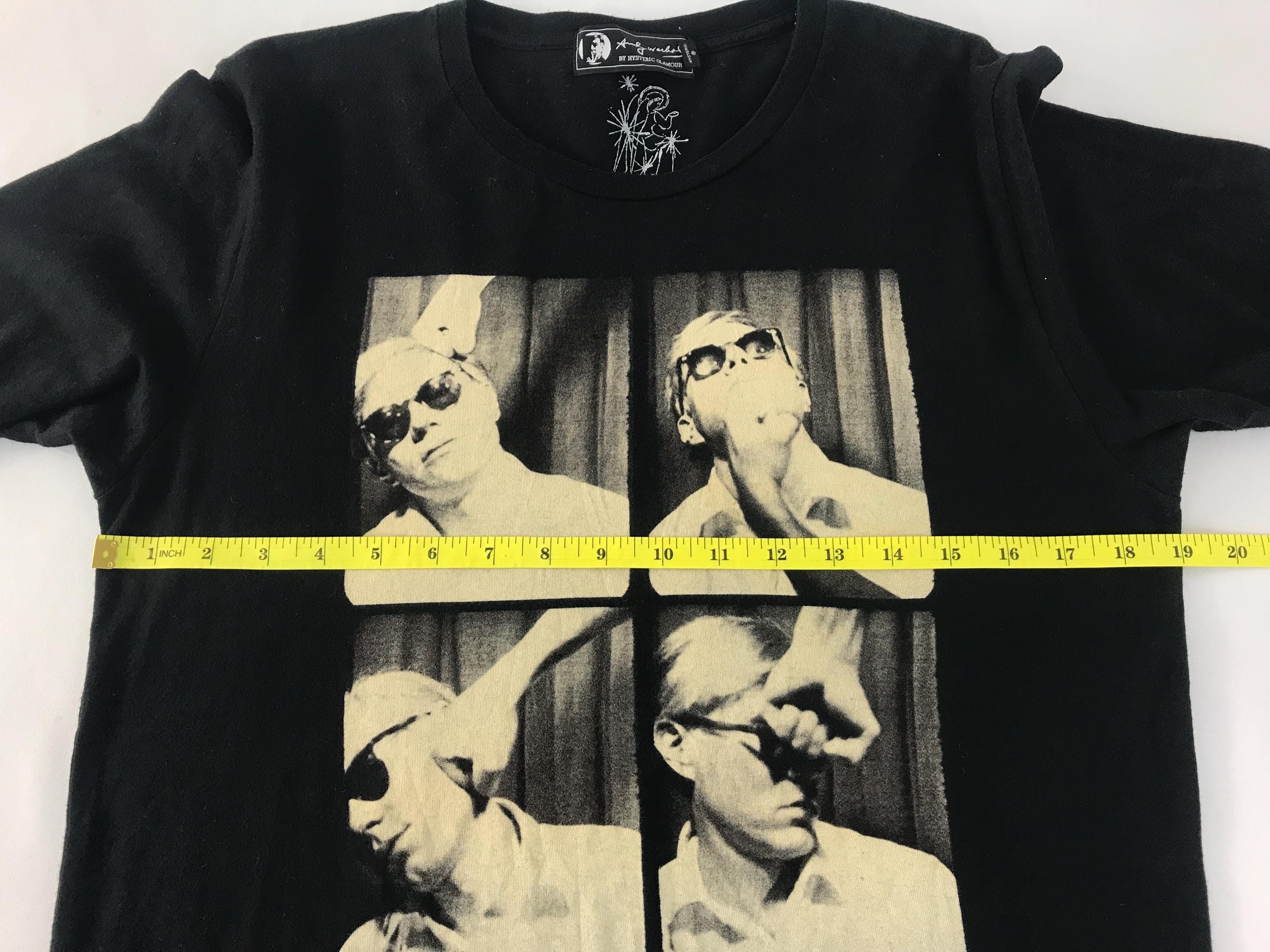 Vintage Style Andy Warhol X Hysteric Glamour Longsleeve Tee T