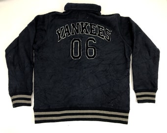 Vintage MLB LB-03 NY New York Yankees Quilted Windbreaker Nylon