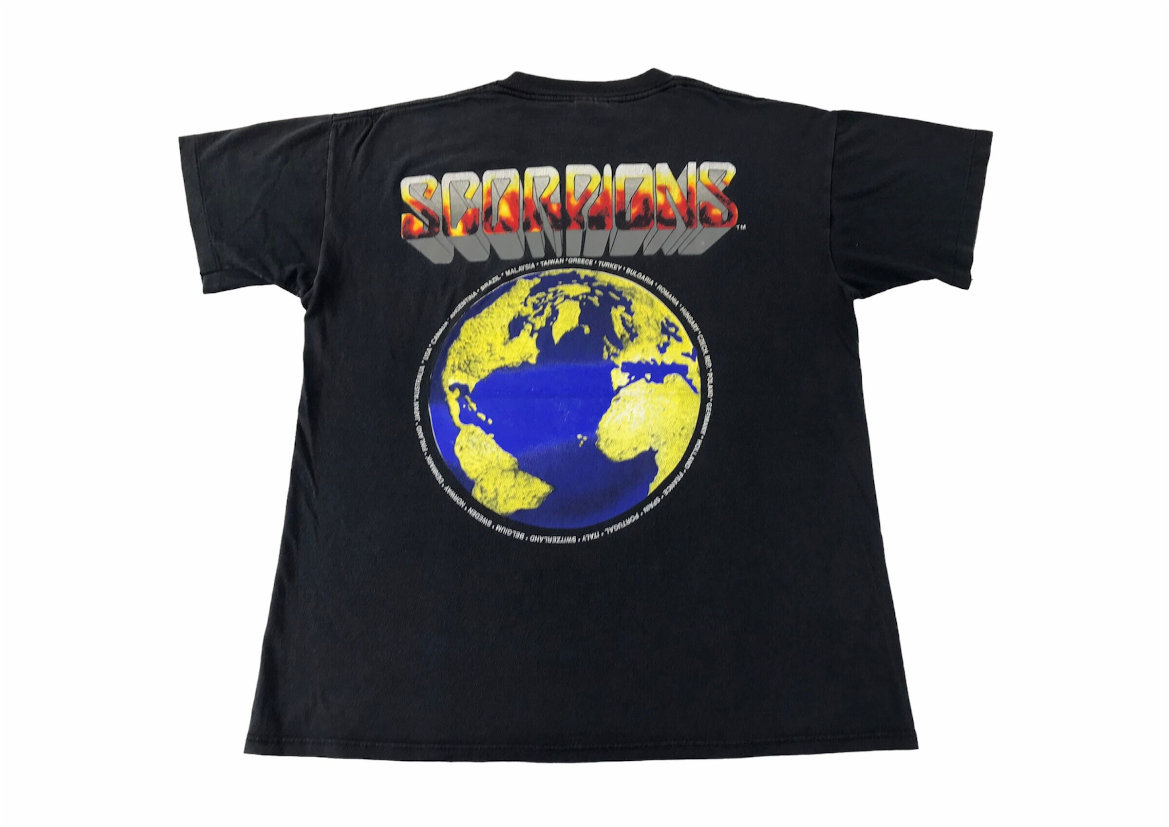 古着バンドTシャツ　ロックT  SCORPIONS 90-91TOUR Lサイズ Scorpions バンドTシャツ – WEGO ONLINE STORE