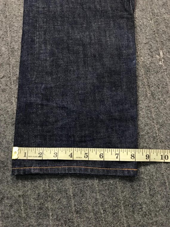 Vintage Fragment Design X Levi's Strauss 505 Fenom Zipper Indigo