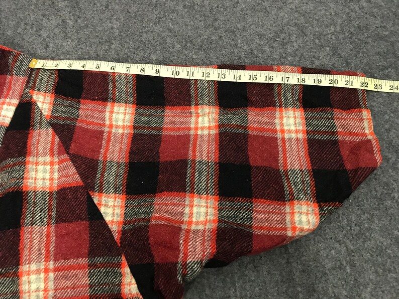 Vintage Padded Noragi Kimono Haori Hanten Jinbei Japanese Cardigan Happi Jacket Y136 Plaid Check Crochet Tartan FREE SHIPPING Everywhere