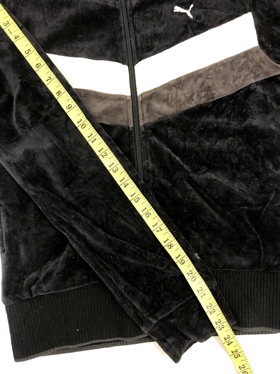 Vintage Puma Velvet Sweater Jacket Fleece Style Zipper Embroidery Logo Inspired Designer Unisex Ladies Wear Streetwear Fits Size S M I550 Etsy Australia