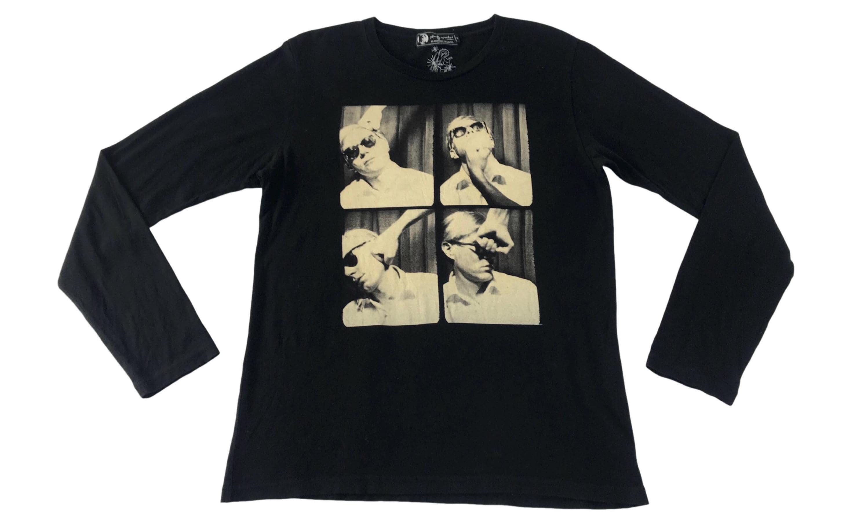 Vintage Style Andy Warhol X Hysteric Glamour Longsleeve Tee T
