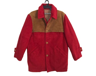 Vintage Alpaca Condor Arequipa Peru Agnes Seize Takeshi Yajima Heavy Padded Jacket Double Pocket  Streetwear Outdoor Fits Size M L Y907j