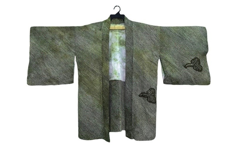 FREE SHIPPING Everywhere Vintage Noragi Kimono Haori Hanten Jinbei Japanese Cardigan Happi Jacket B560 Pattern