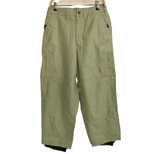 Vintage BG Padded Ski Cargo Tactical Winter Pant Equipment Japanese Brand Fits Size 29 30 Winter Wear Streetwear YA523j