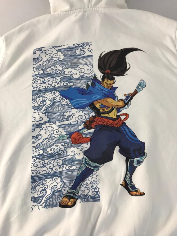 League of Legends ヤスオ Yasuo パーカー Hype H&M League of Legend Yasuo Pull Over Hoodies Streetwear Brand