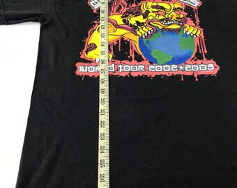 Gun N Roses Chinese Democracy World Tour 2002-2003 Tee T-shirt Big