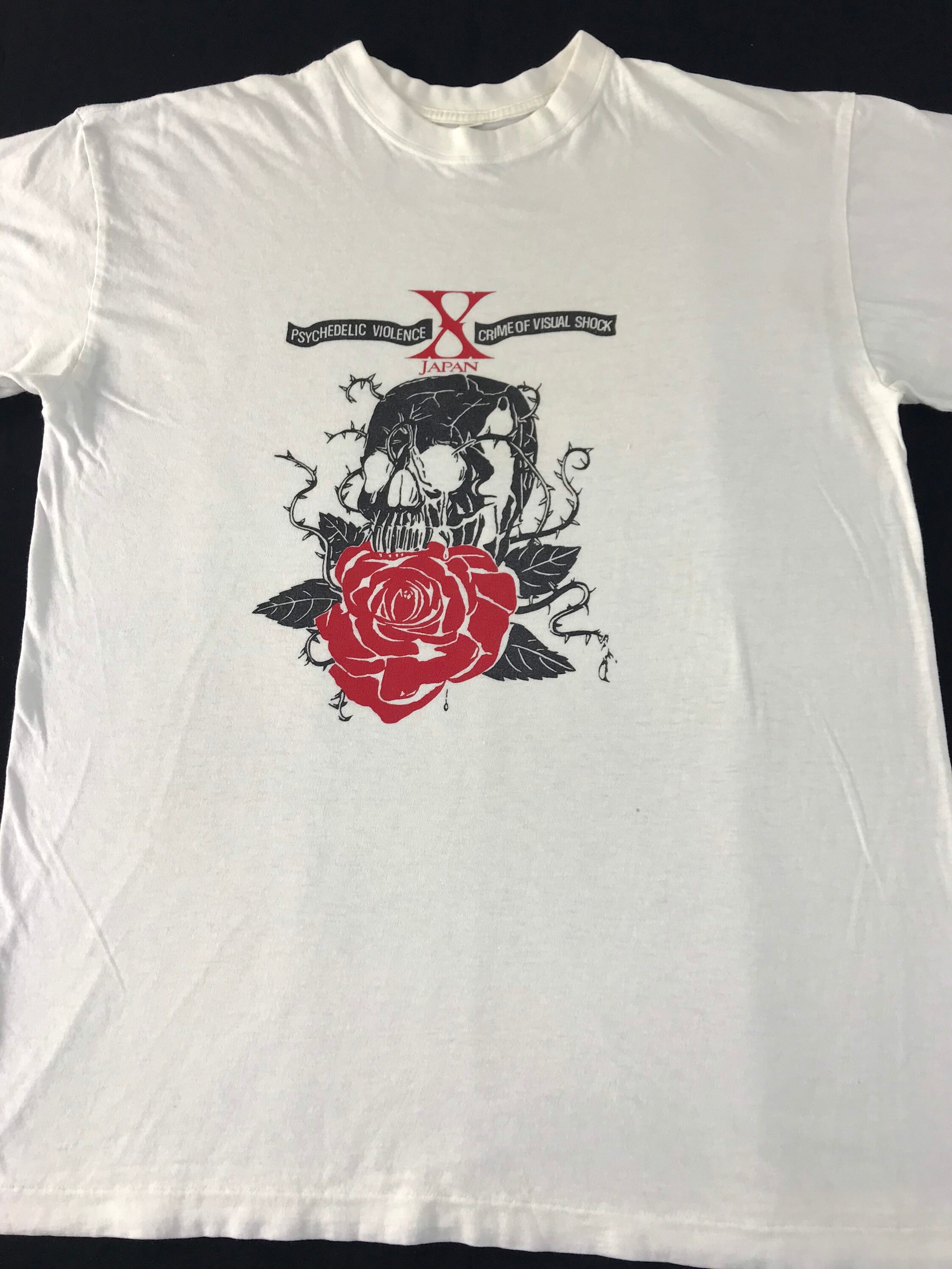 Vintage 90s X Japan Psychedelic Violence Crime of Visual Shock