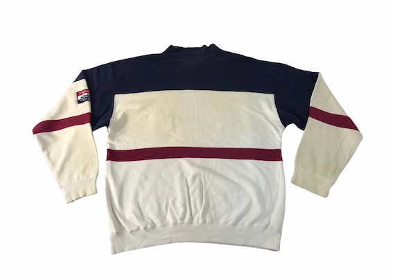 Vintage 90s Ellesse Sportive Perugia Italy Sweatshirt Embroidery