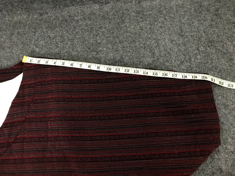 FREE SHIPPING Everywhere Vintage Noragi Kimono Hanten Jinbei Japanese Traditional Haori Cardigan Stripe Abstract Motifs Dark Purple K053 XL
