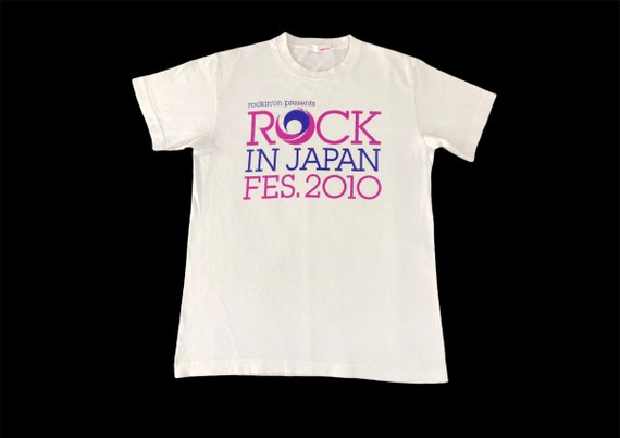Rock in Japan Festival 2010 Japanese Band Line up Tee T-shirt