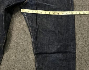 Vintage Fragment Design X Levi's Strauss 505 Fenom Zipper Indigo
