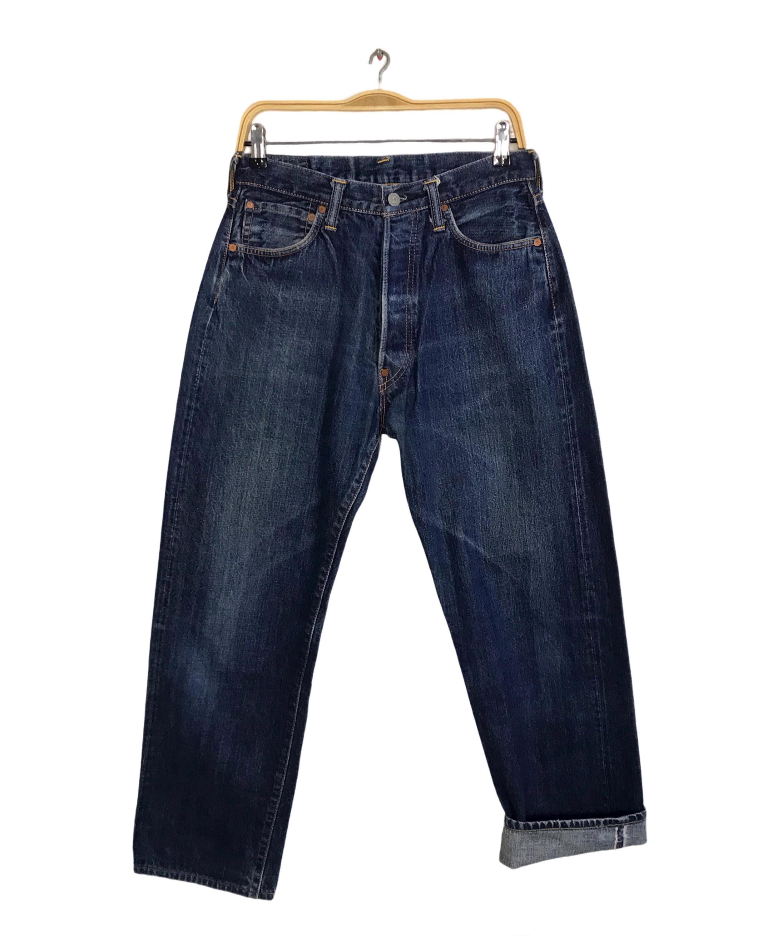 Vintage Evisu Japan Gold Doraku Dowluck Indigo Denim Selvedge