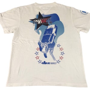 Vintage Y2K Tommy Hilfiger Mtv Video Music Award Japan 2003 Promo T-Shirt inspiriert Designer Streetwear passt Unisex Größe S M Y656J