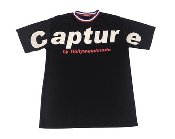 Capture by Hollywoodmade Spell Out Big Logo Tee T-shirt Inspired 
