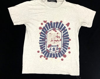 Vintage Issey Miyake Mercibeaucoup Big Logo Japanese Brand Tee T-shirt Inspired Designer Unisex Wear Streetwear Fits Size S M i974
