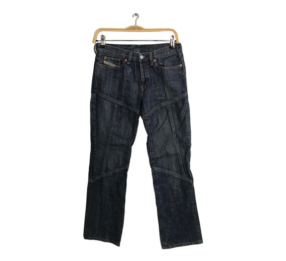 Vintage Diesel Industry Made in Italy Double Knee Denim Jeans 
